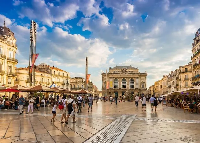 Apartmán Nouveau - 100m2 Avec Terrasse A 1 Min De La Place De La Comedie *